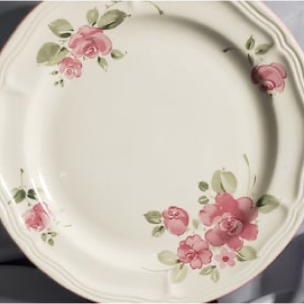 Vintage plates by Gibson Housewares “Roseland”